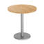 Plateau de table rond rond en bois massif avec base ronde à hauteur de salle à manger-948069851-948069848-948068903