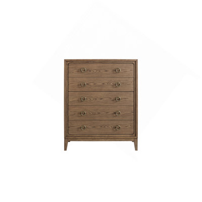 Commode 5 tiroirs au fini latté