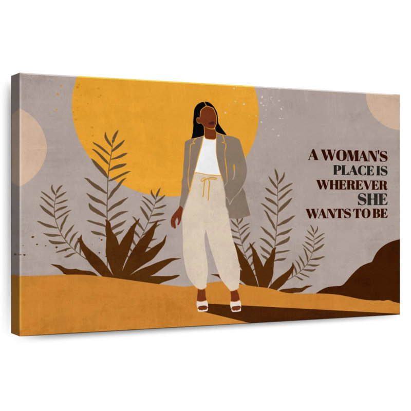 A Woman's Place I, H 20 po x l 30 po