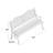 Eger Solid Wood Outdoor Bench