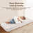 Portable Folding Floor Sofa Bed Chair, 3-In-1 Convertible Floor Futon Mattress-621658738
