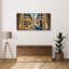  «Twilight In Paris» par Rey Klimt, art mural en verre acrylique, 48 po x 24 po