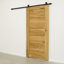 Pinache Solid Oak Barn Door-330862377