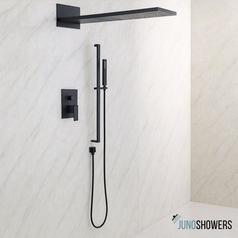 Robinet de lavabo moderne noir mat avec mode de pulvérisation double et finition résistante à la corrosion