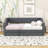 Twin Size Linen Upholstered Daybed with Drawers