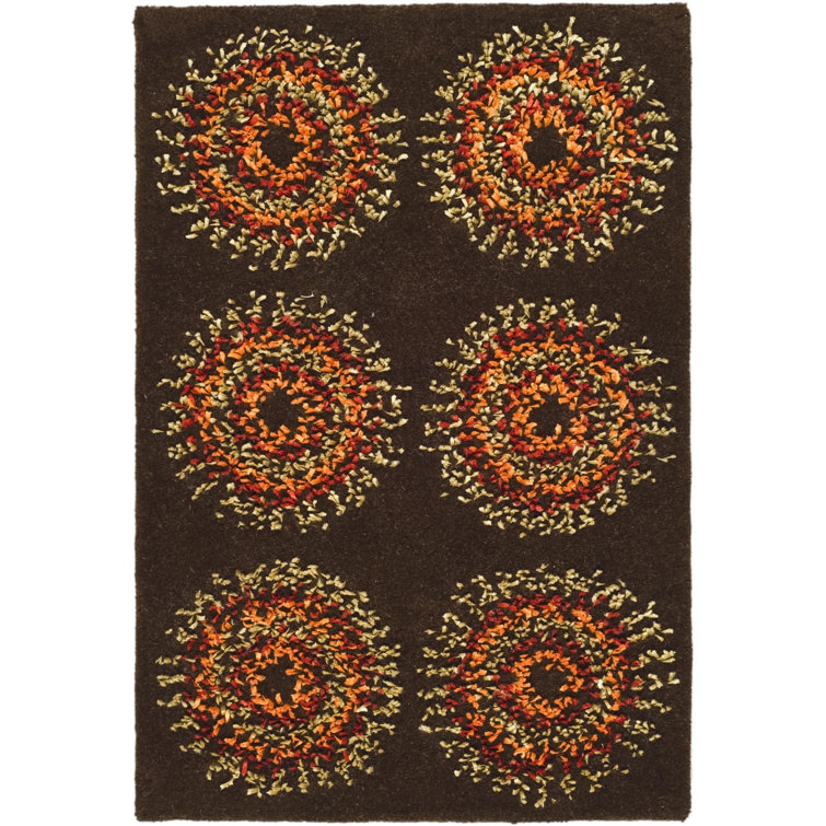 Amier Hand Tufted Wool Geometric Rug