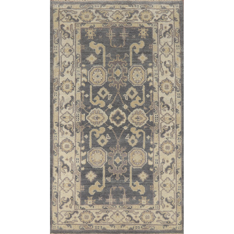 Tapis indien fait à la main Oushak 3 x 5