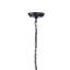 Lustre carré de style bougie à 4 lumières 12,2 po Willy