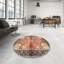 Tapis oriental jaune clair / orange / noir-1339146097