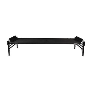 Disc-O-Bed 2XL Single Portable Cot; Black