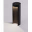 Black Integrated LED Metal Bollard Light-1297075518