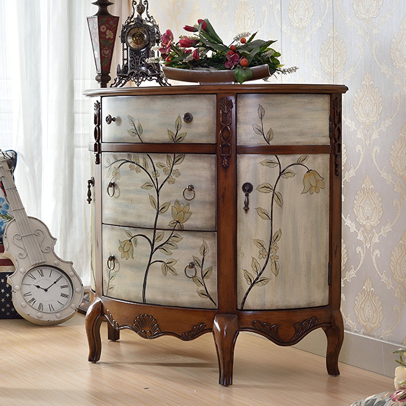 Commode d'appoint rétro