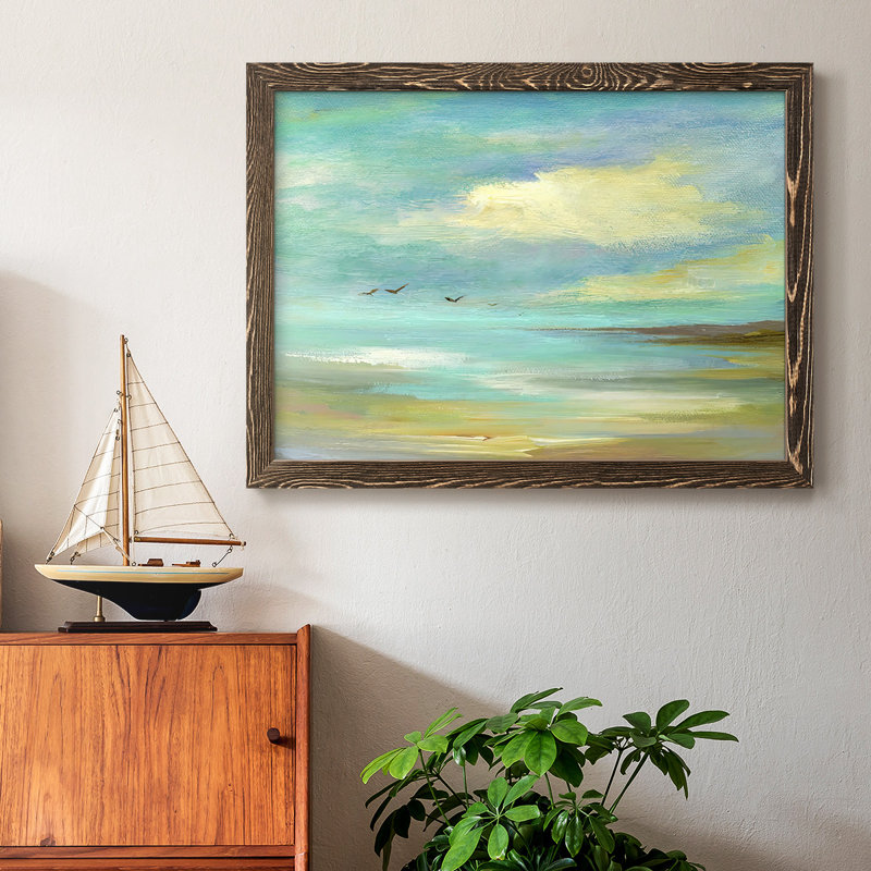 Drifting, reproduction d'art sur toile, H 22 po x l 32 po x P 1,5 po, Noyer