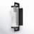 Dunston Natoli 1 - Light Seeded Glass Outdoor Armed Sconce with Dusk to Dawn-1701485231-1614284535
