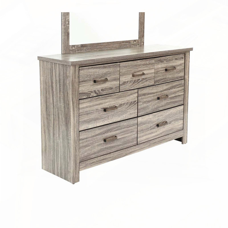 Commode en chêne gris - rangement spacieux