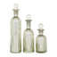 Ensemble de 3 bouteilles décoratives