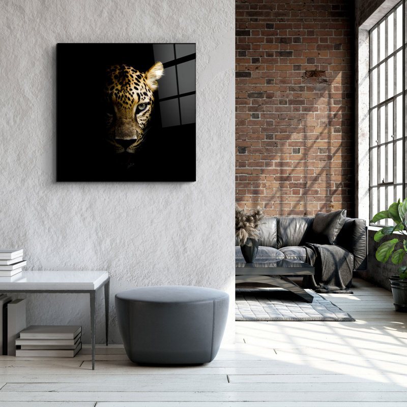 Elegant Decorative Tempered Glass Painting, 40 x 40 Inches | 100% Tempered Glass, Thickness: 0.16 Inches | UV Printing for Vibrant Colors & Durability | Perfect for Home Decor & Art Enthusiasts