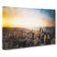 High Over The Chicago Skyline - Wrapped Canvas-56630091