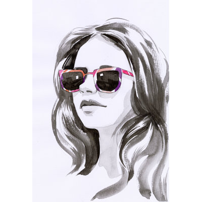 Sunglasses 1 - Painting Print