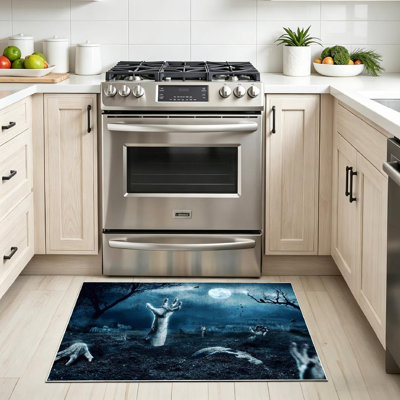 Tapis d'intérieur transparent Zombie of Halloween