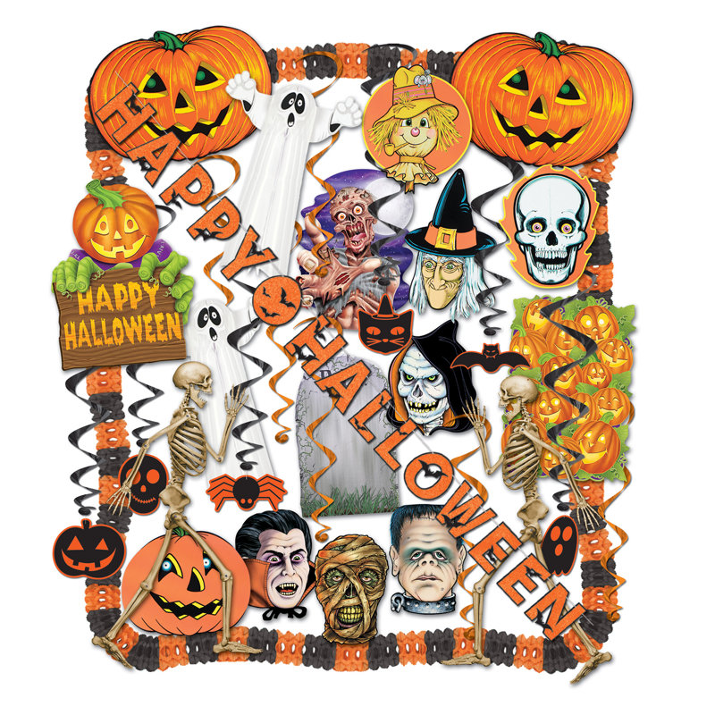 Ensemble de décoration d'Halloween