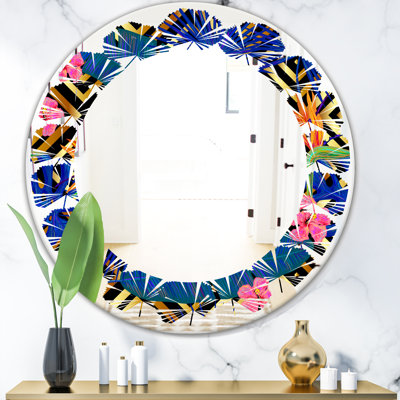 Miroir d'appoint mural Leaves Coastal