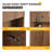 12"/24" Floating Bathroom Side Cabinet With Soft Close Door And An Adjustable Shelf-1072904060