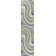 Albarado Abstract Swirl Blue/Mustard/Gray Rug