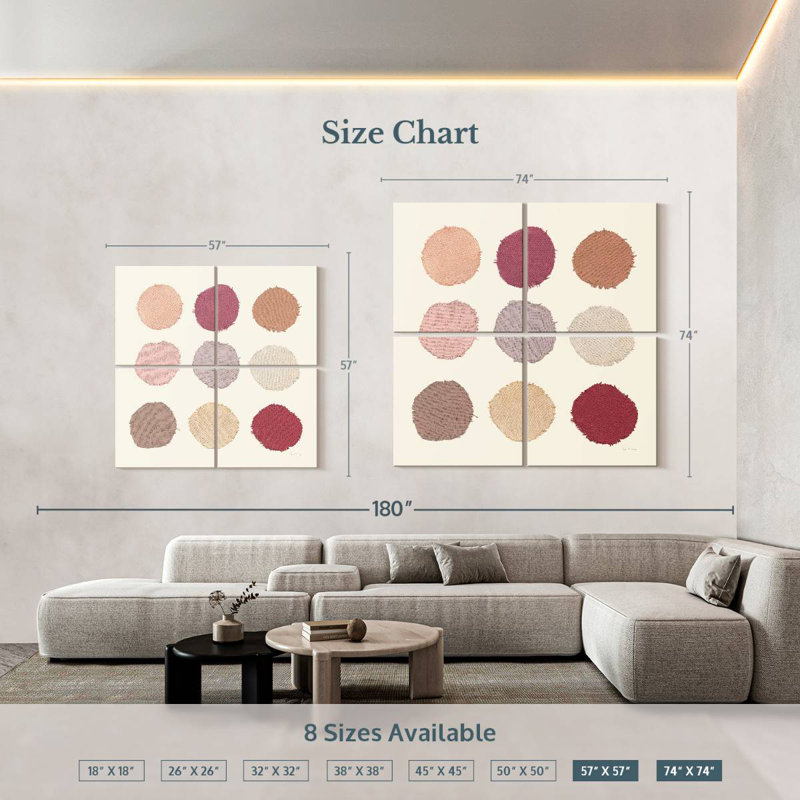 Mesa Designs V, 74" H x 74" W