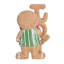 Figurine de Noël en pain d'épice «Joy»