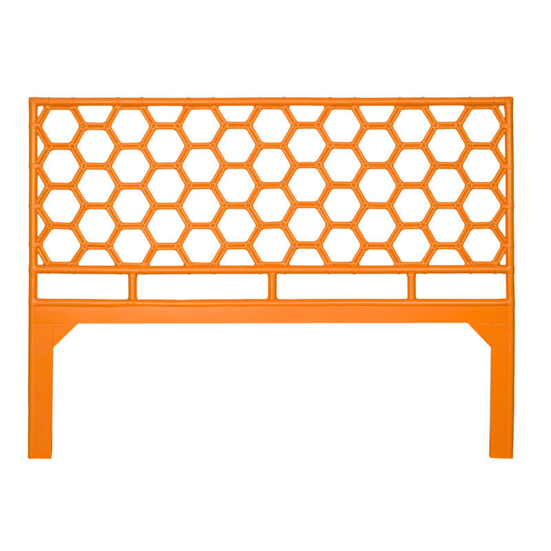 Lit standard Honeycomb, Très grand, Orange citron