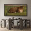 Grande impression sur toile encadrée, reproduction de chat animal pour décoration intérieure moderne-118733522-118733523