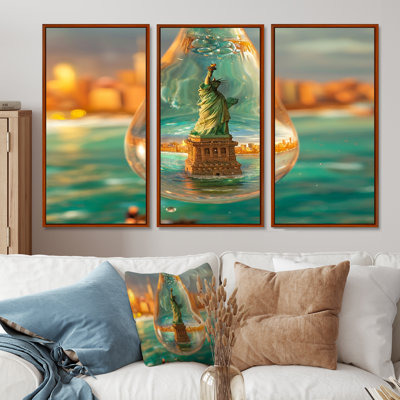 Ensemble de salon Melyne - New York City Wall Art