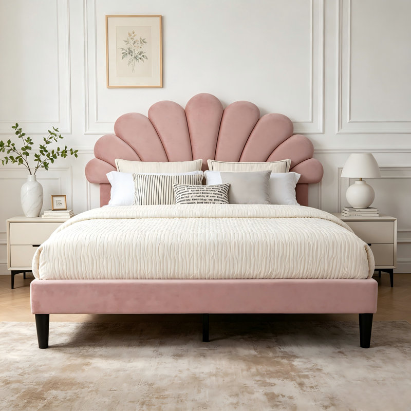Bed, Pink