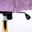 40 chaises inclinables pour le bureau, laine d'alpaga artificielle, base en métal doré 320 mm, violet, chaise réglable pour chambre à coucher violet, base 320 mm, réglable, inclinable-1209127503