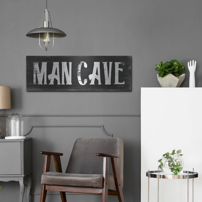 «Man Cave» par Cindy Jacobs, H 12 po x l 36 po