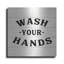 «Shiplap Bath IV Less Distress» par Sue Schlabach, art mural en métal-1789825483
