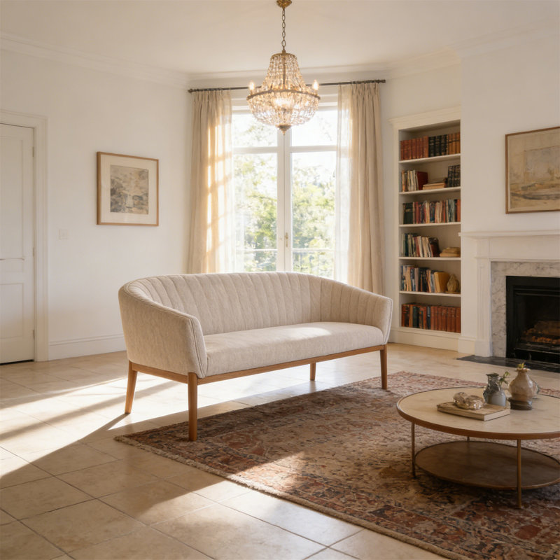 Loveseat, Beige