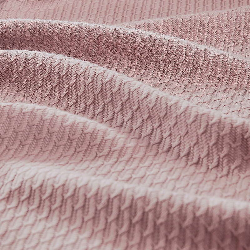 Blanket, 89.99" L x 89.99" W, Rose
