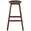 Bar Stool with Solid Wood Frame-1542749966