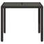 Table de patio avec plateau en verre-1909793780