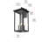 Venango Outdoor Wall sconce in Black