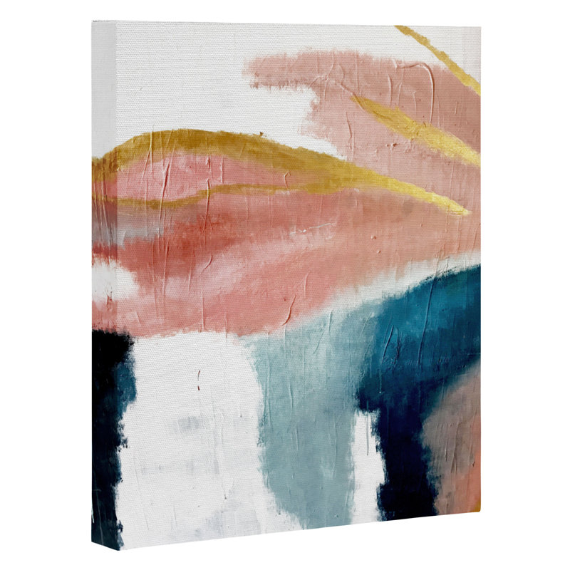 «Exhale», reproduction d'impression, Toile tendue, H 30 po x l 24 po x P 2 po, Pas de tapis