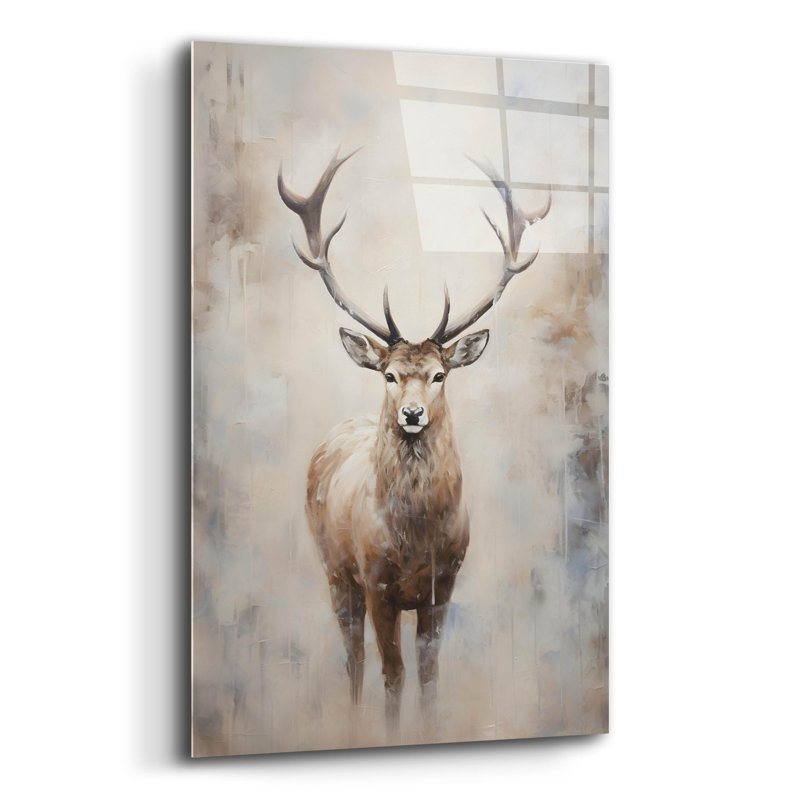 «Reindeer» par Petals Prints Design, H 16 po x l 12 po x P 0,13 po