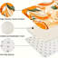 Tapis de cuisine orange