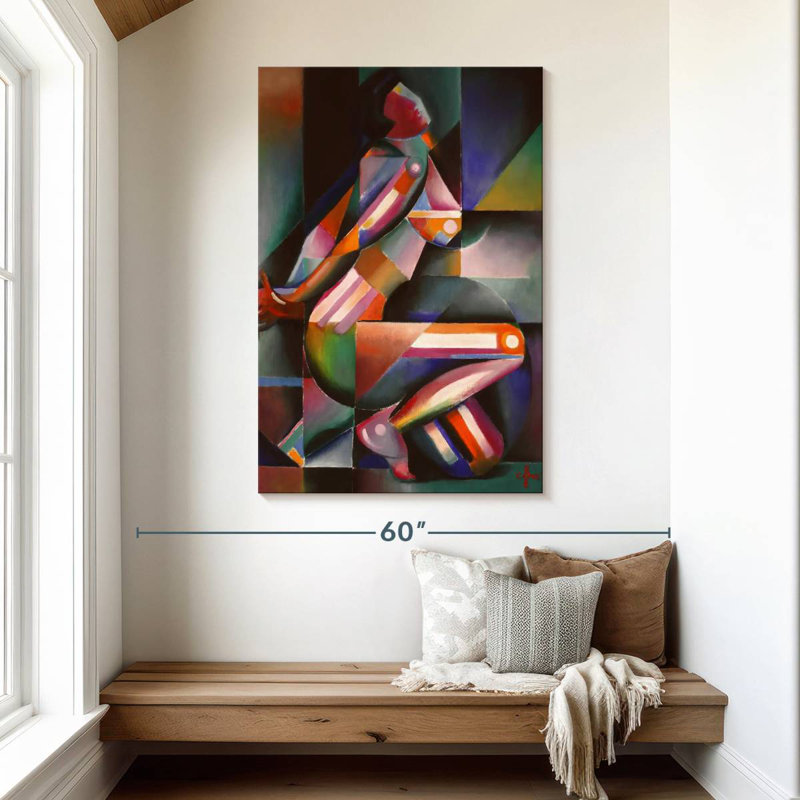 Leisha Roundism VI, 48" H x 32" W