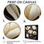 «White Glam Tulip», art mural noir-104687914-104687915