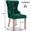 Gaye 49.5cm H Tufted Velvet Upholstered Parsons Chair-572709044-572709050