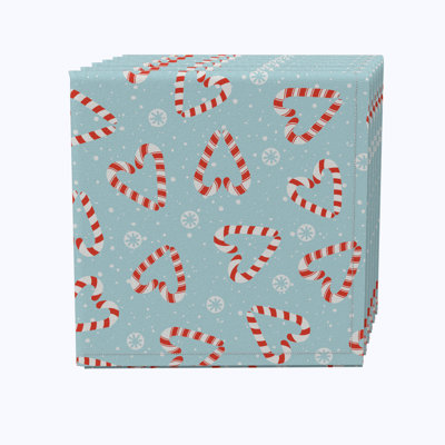 Elve 100% Cotton Floral Square Napkin