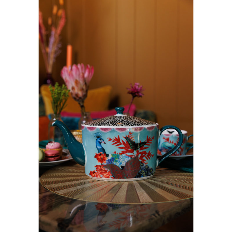 Mikasa x Sarah Arnett Porcelain Teapot, 1100ml